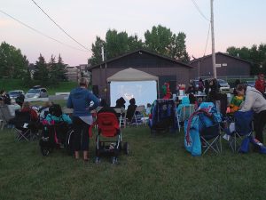 Our annual Movie in the Park at the RPCA Hall.